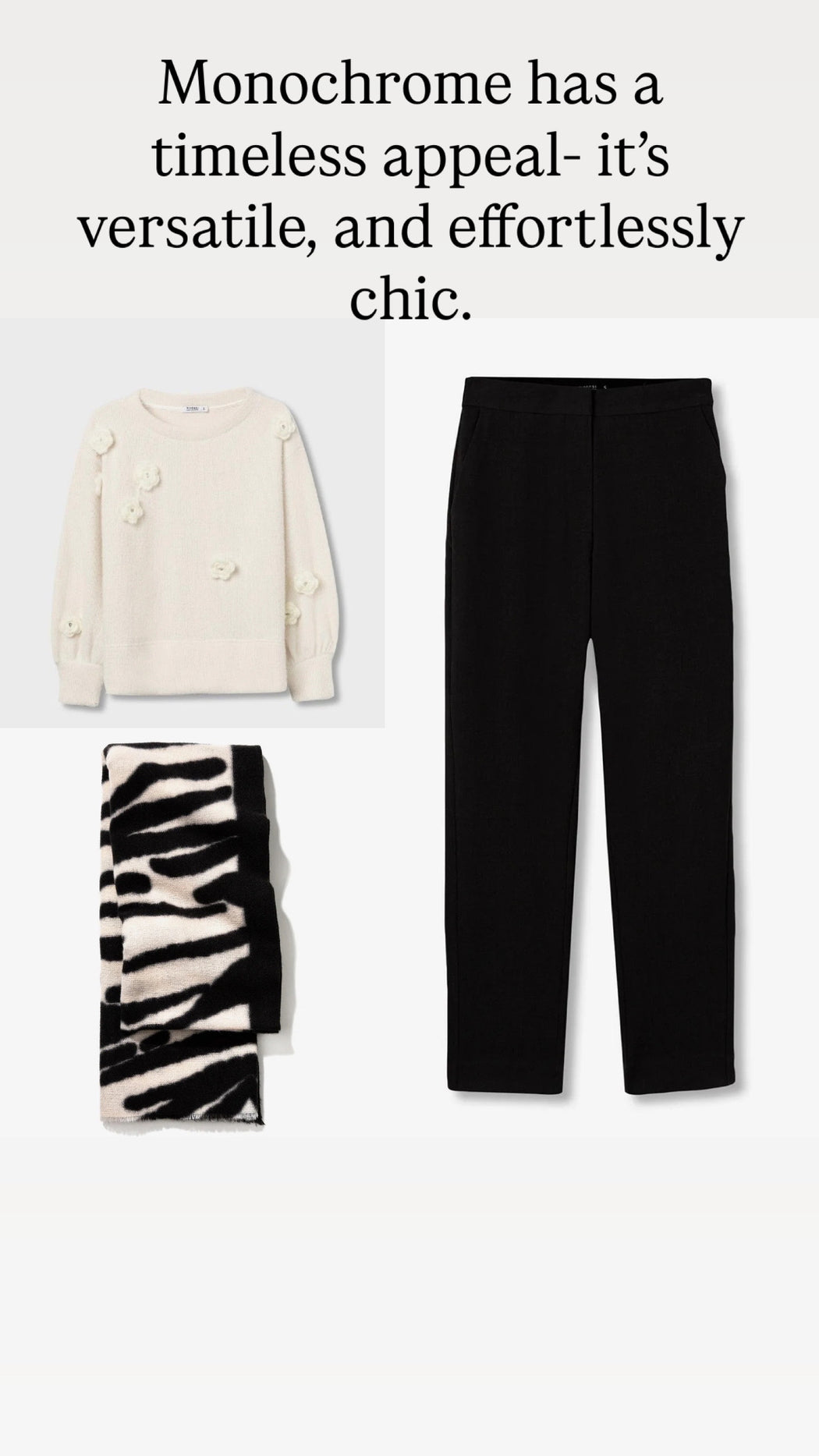 Puffy birch knit