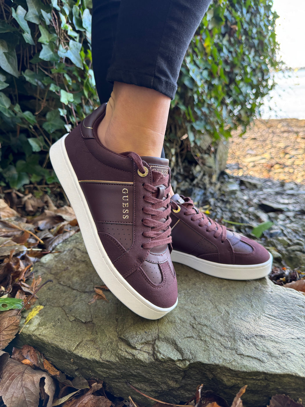 Guess jrone wine sneaker flfjr8pel12
