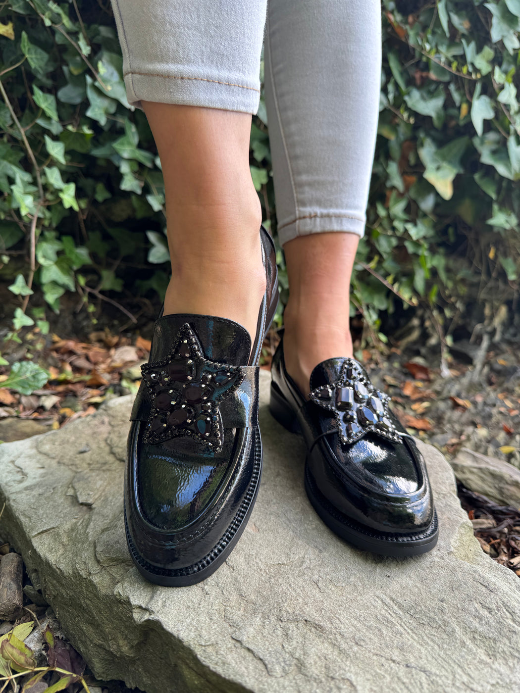 Afyon one ink star loafer