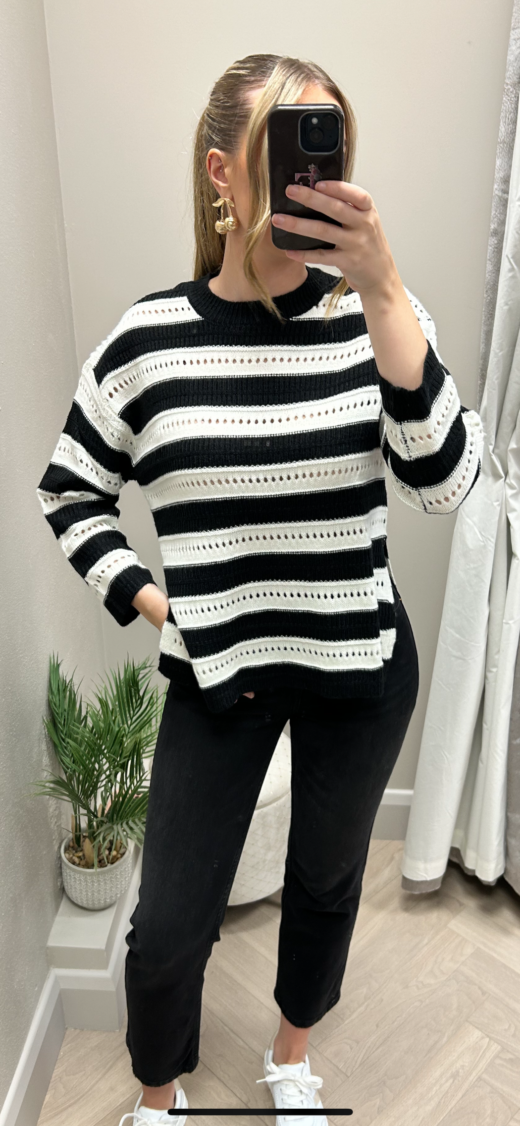 Brina stripe sweater