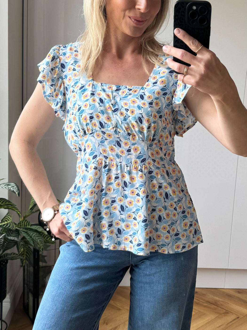 Tamara top blue