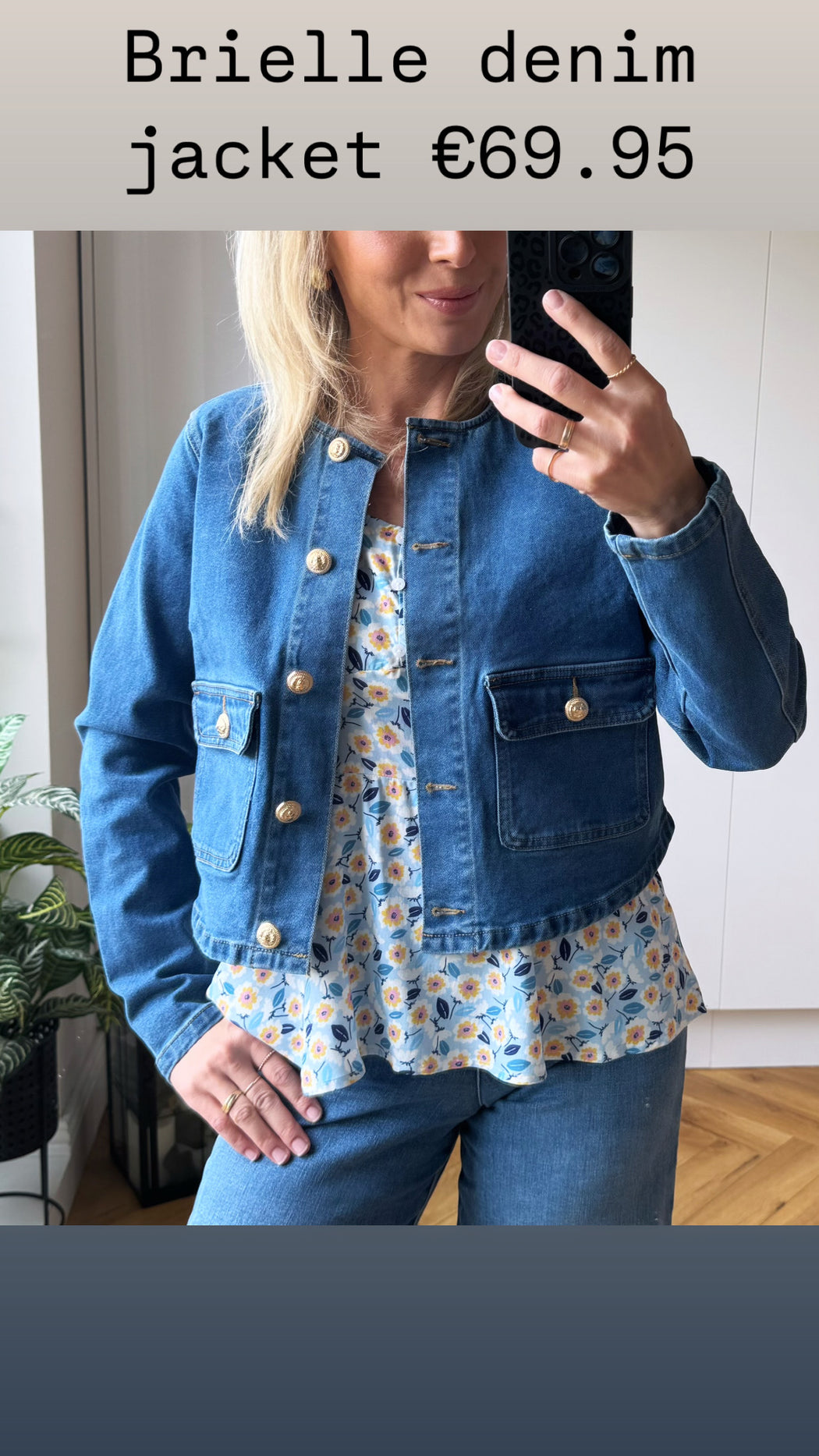 Tamara top blue