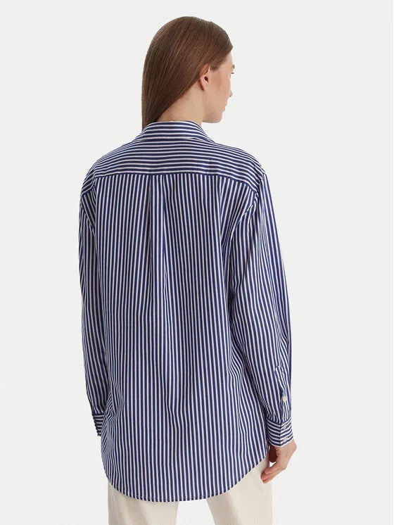 Guess blue and white striped  w6gh39w1849- sbob