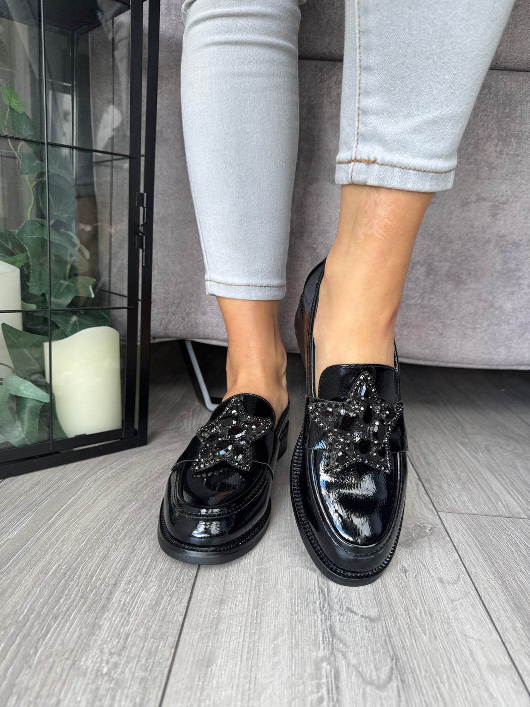 Afyon one ink star loafer