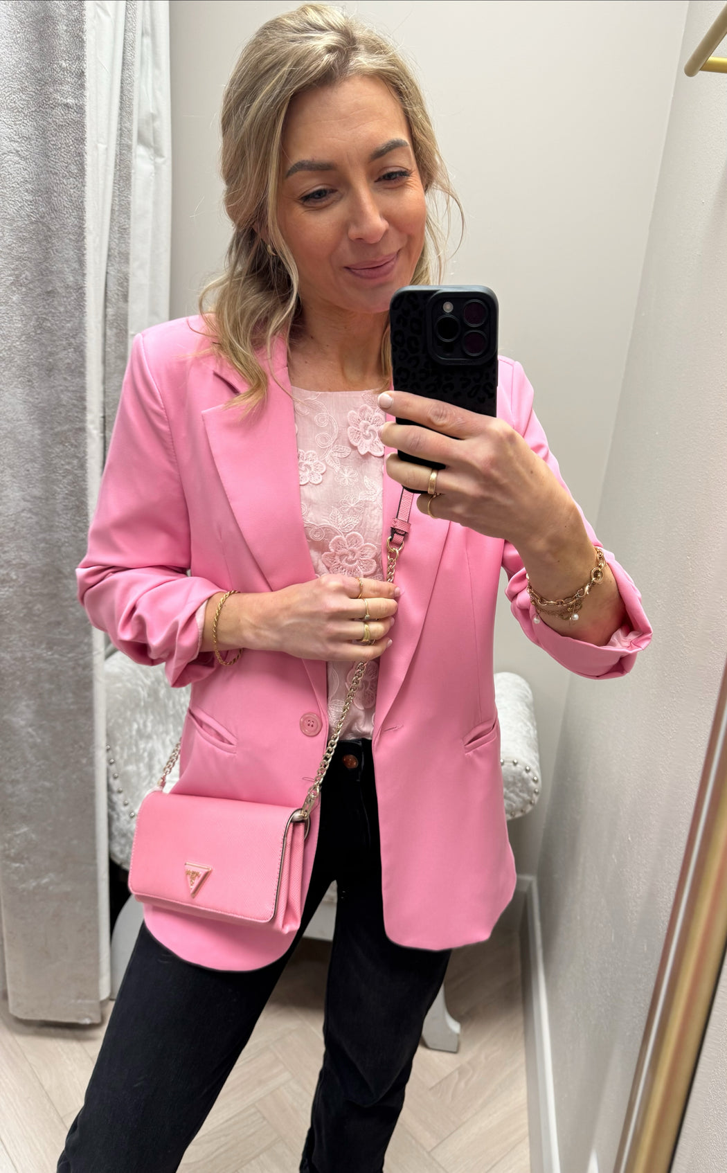 Pink Ellie blazer