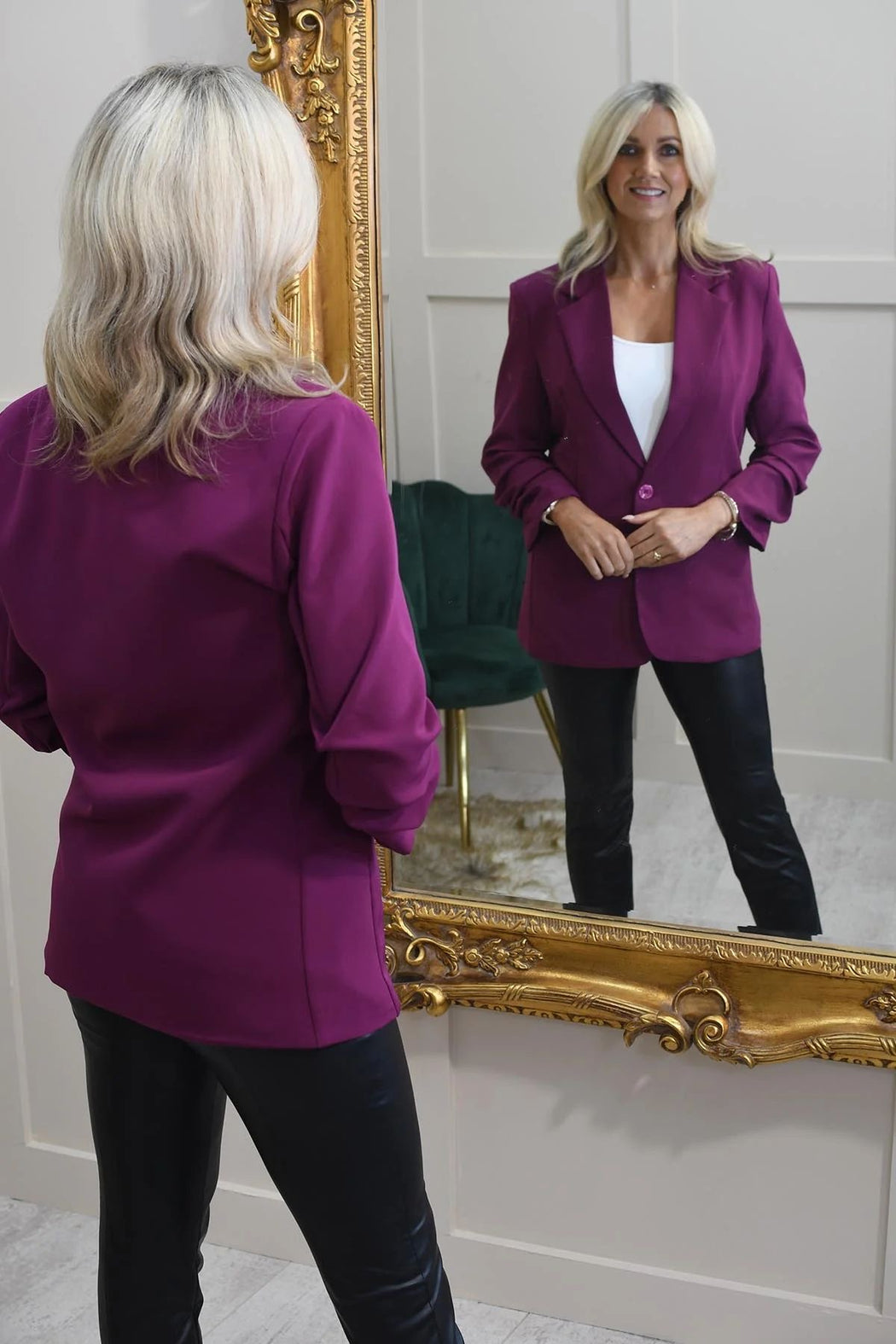 Plum Ellie blazer