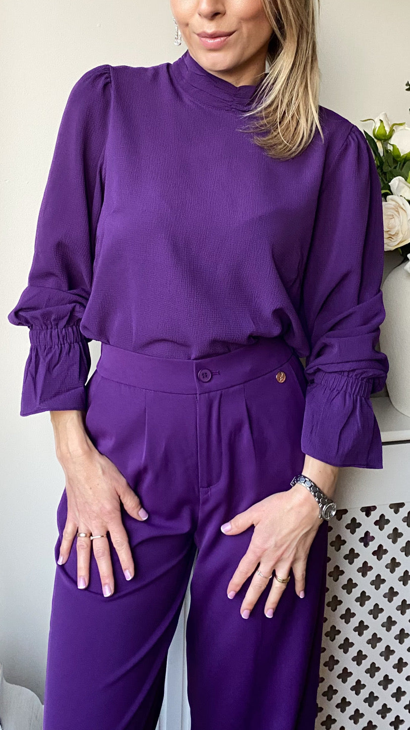 Maxine purple top