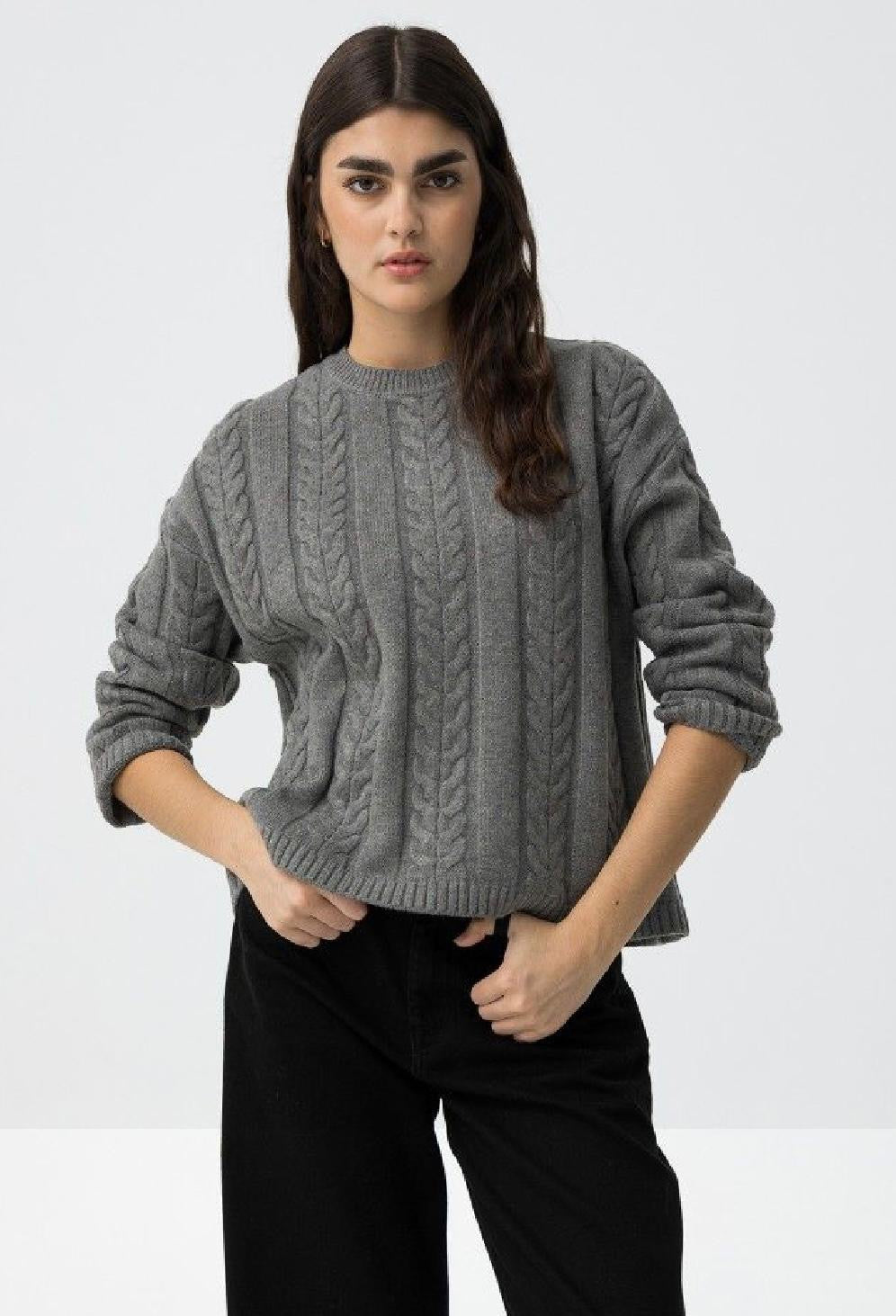 Bastiana grey knit
