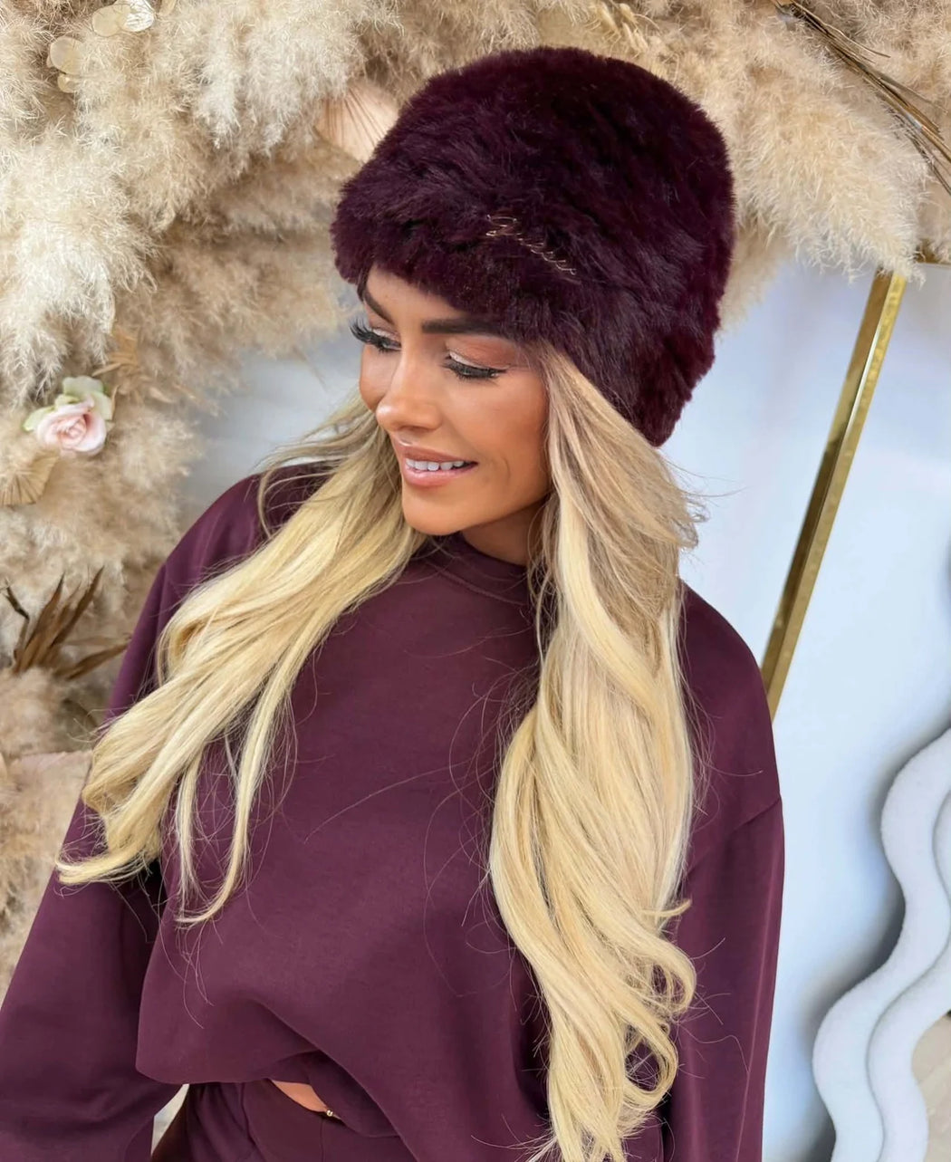 Guess Cecilia faux fur hat