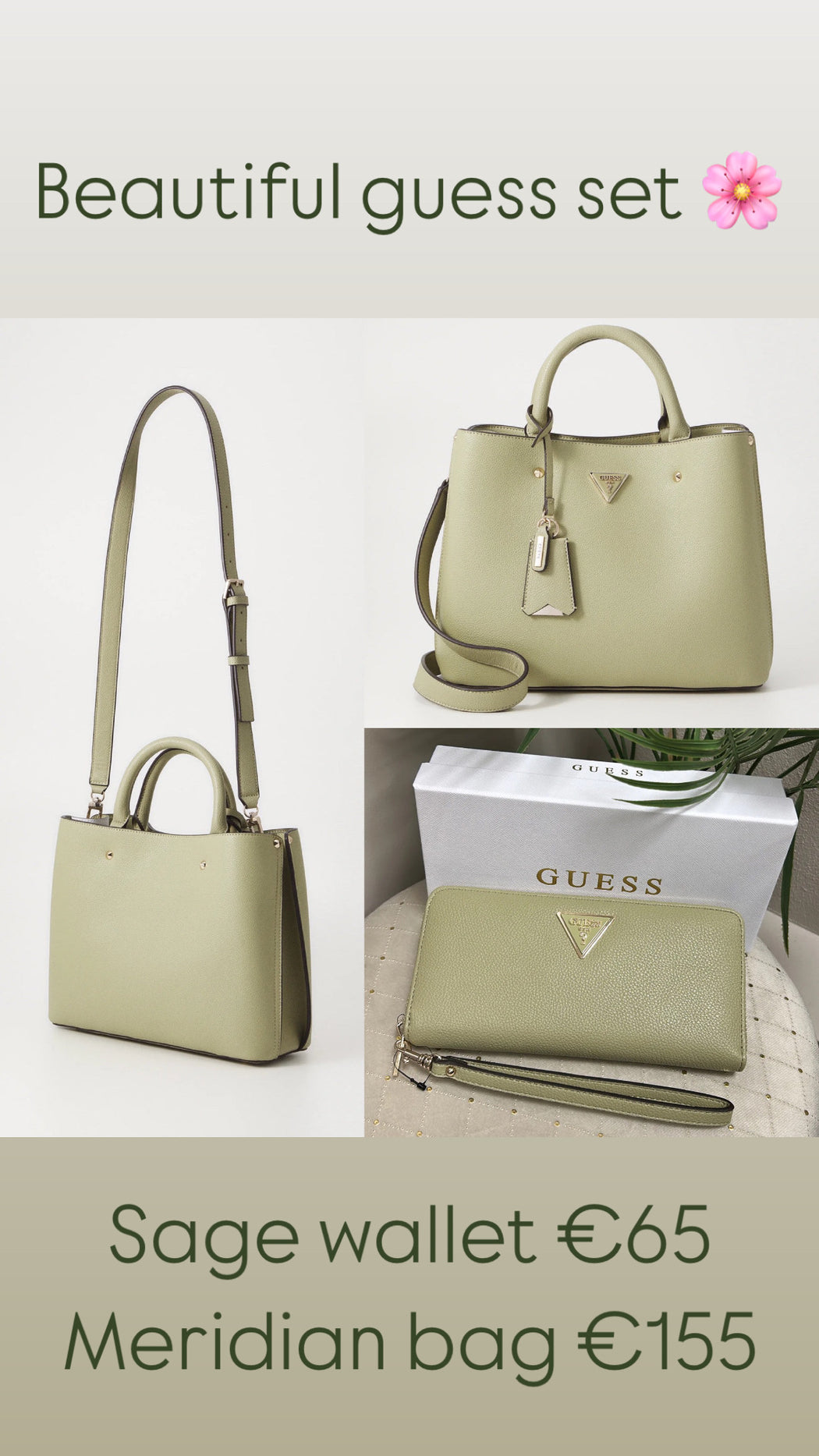 Guess sage meridan satchel bag BG877806