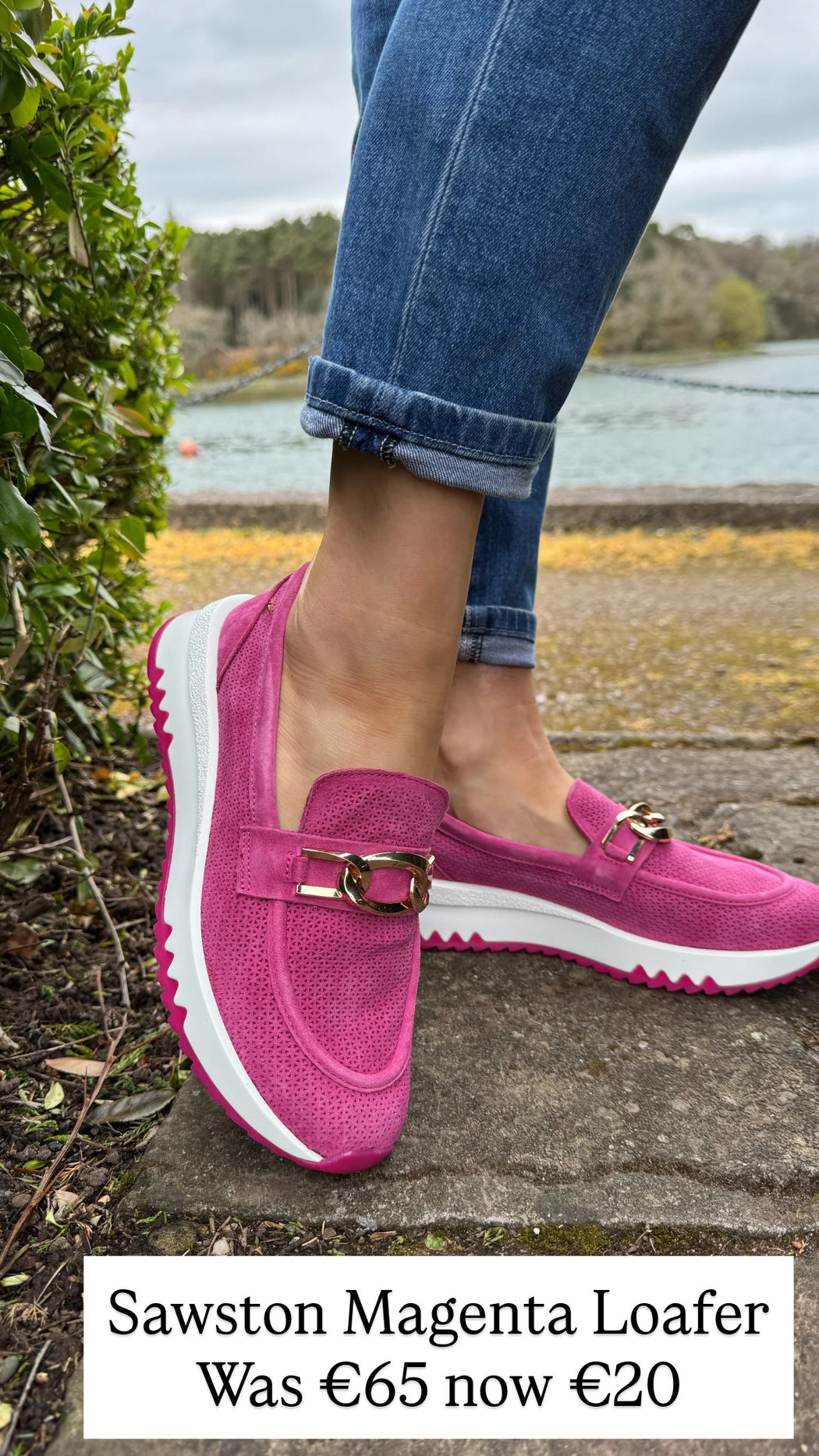 Sawston Magenta Loafer