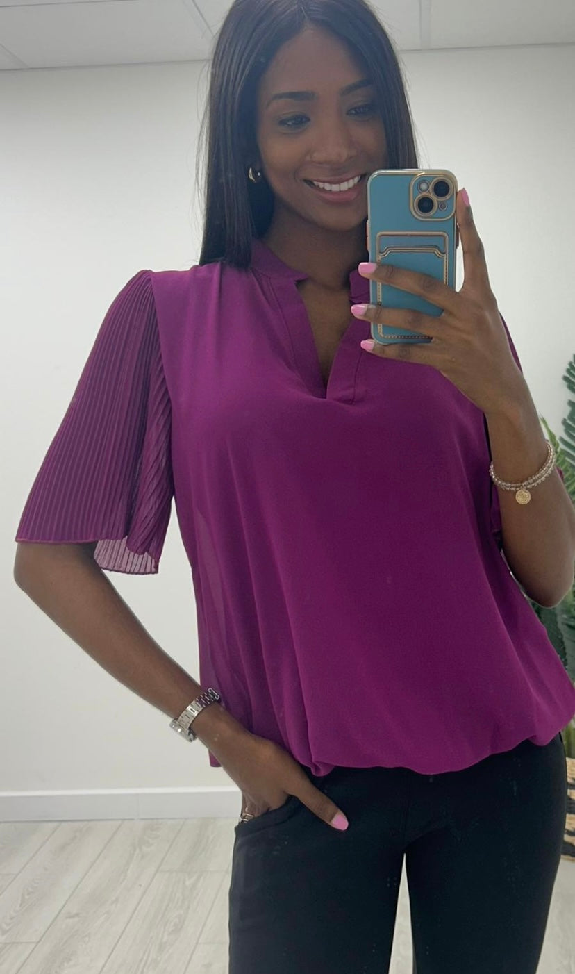 Dixie plum top