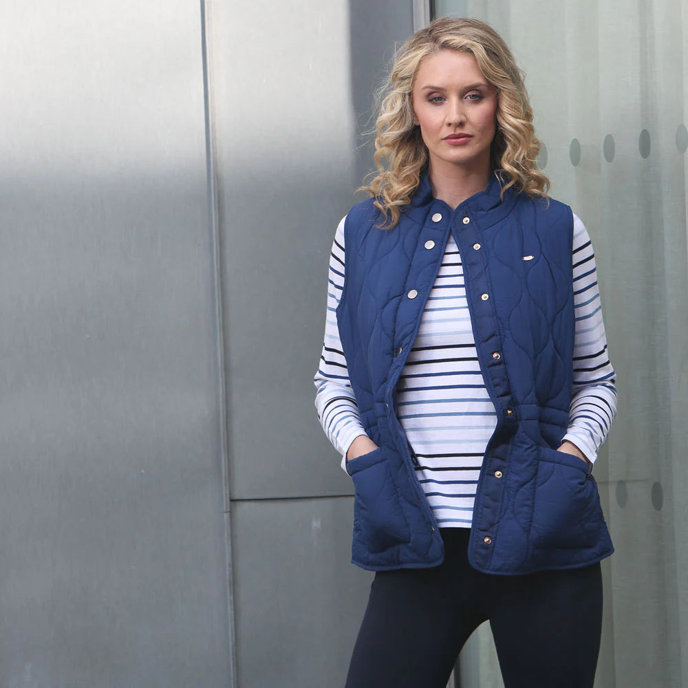 Kimberley Long Sleeve Tee blue