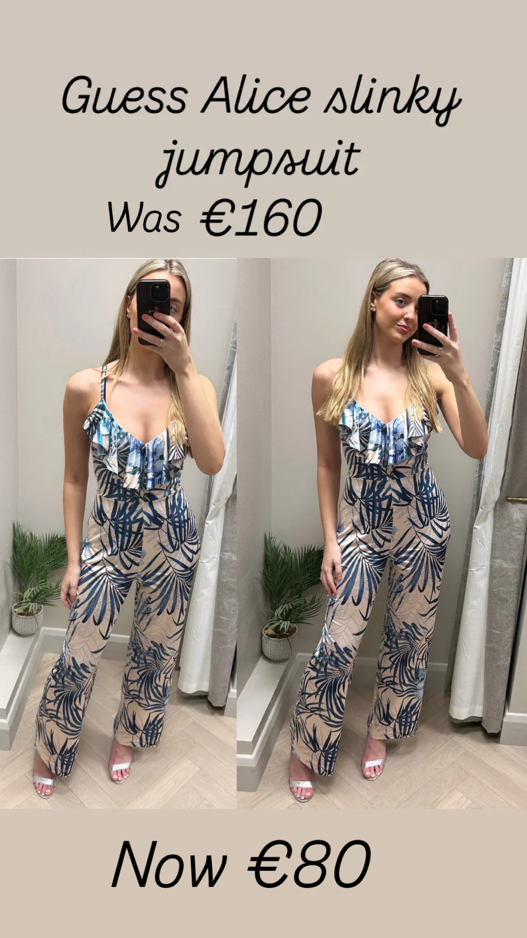 Guess Alice slinky jumpsuit