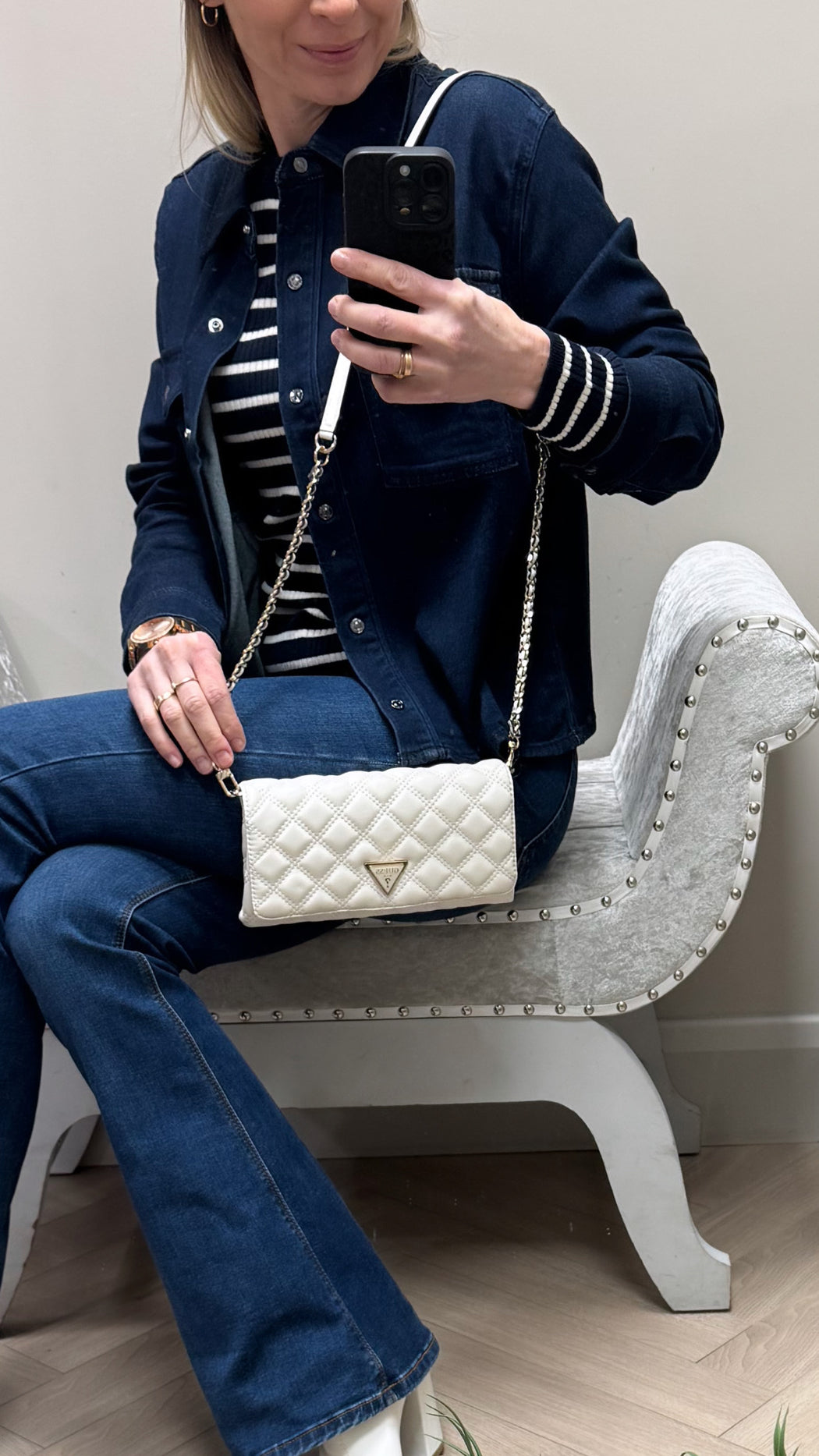 Guess Giully mini off white QG967375