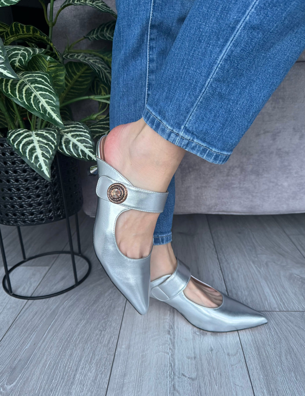 Sofitel silver heels