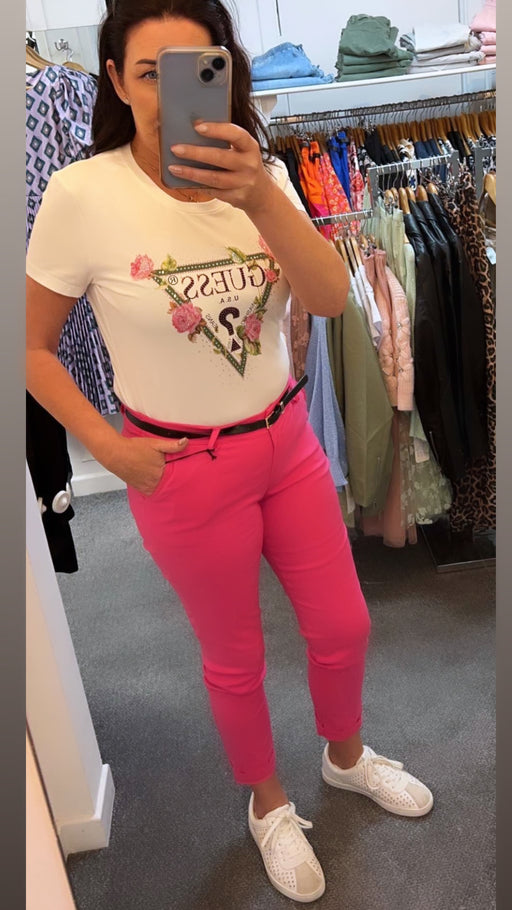 Shelly pink trousers