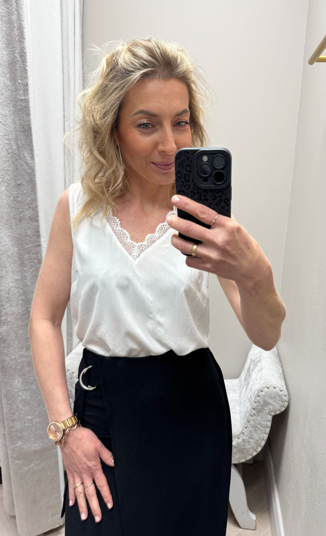 Cosmo cream cami