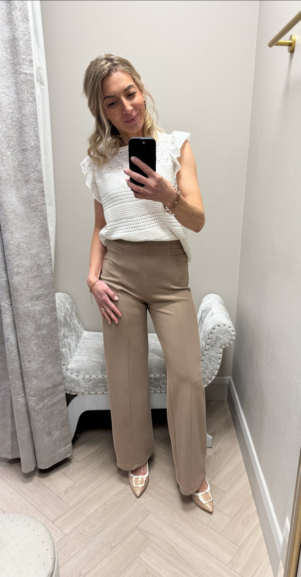 Lulu Tortora  elasticated high waist trousers