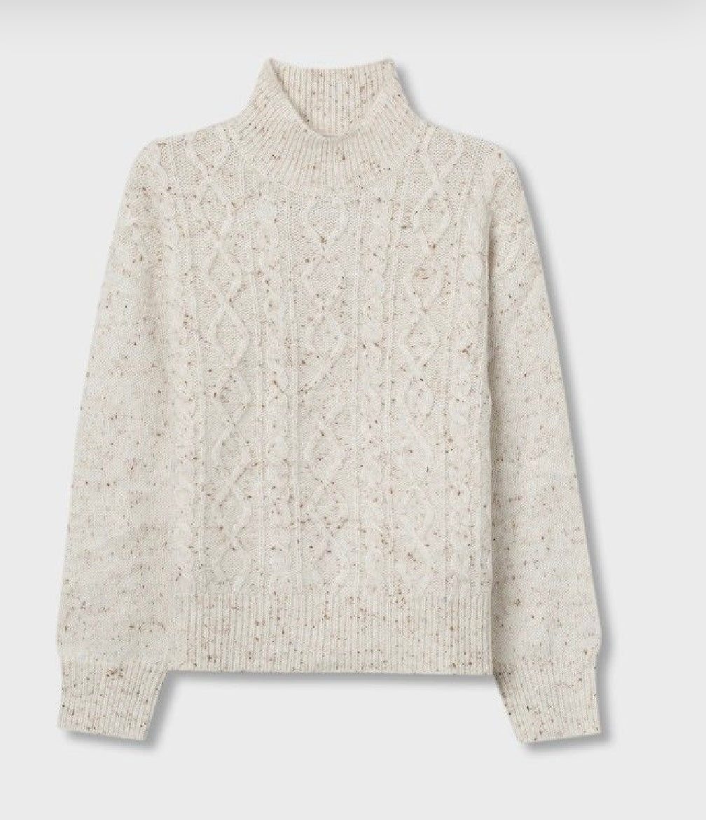 Hagall cream multi knit