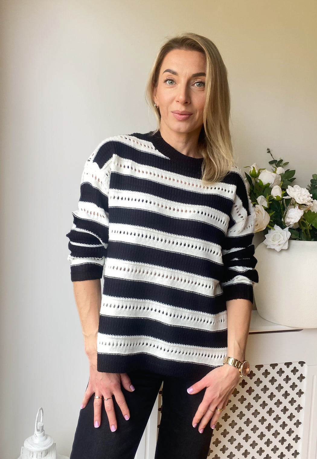 Brina stripe sweater