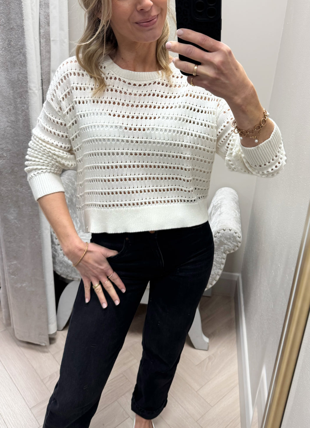 Edema cream knit