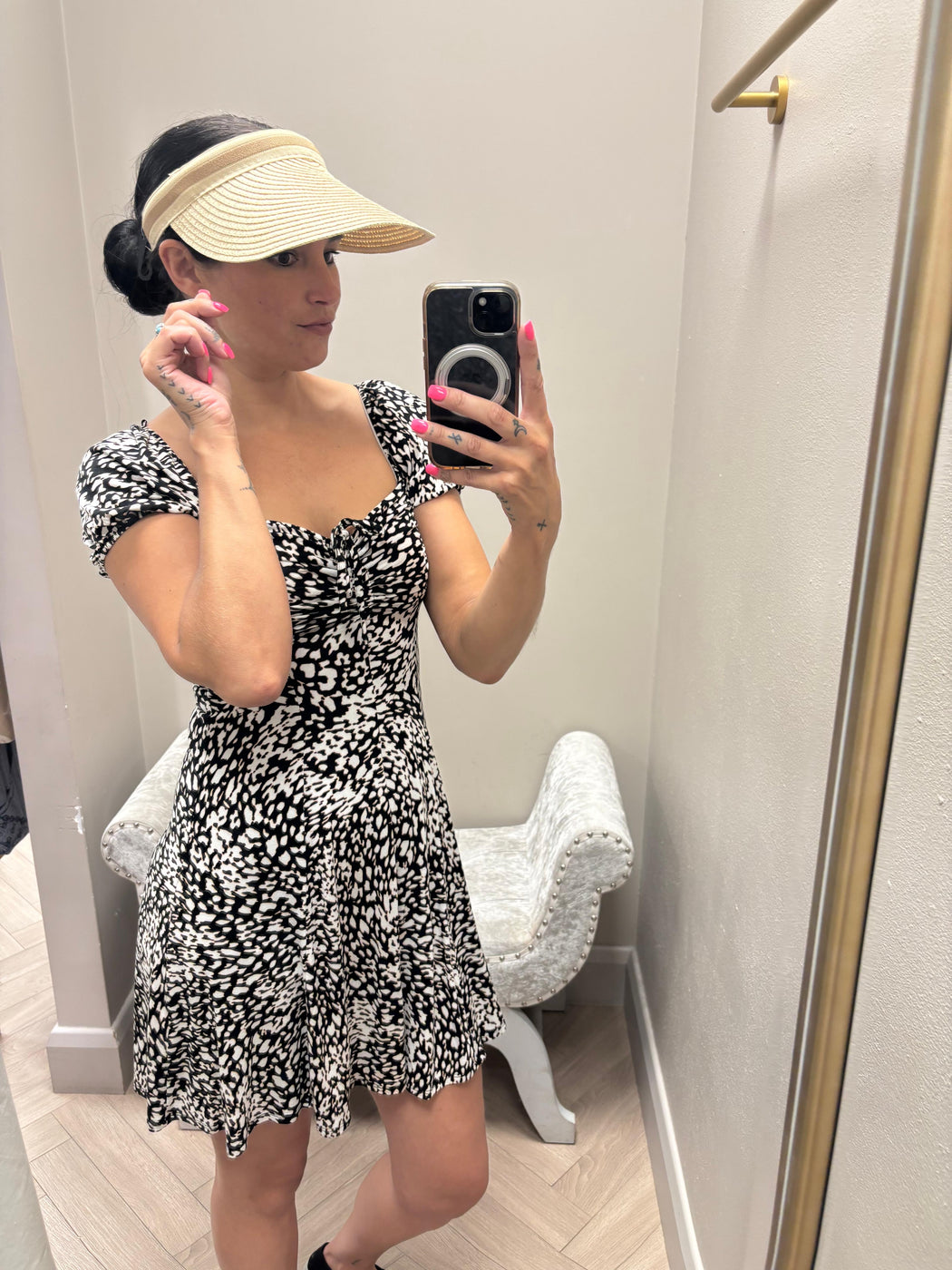 Clara visor hat