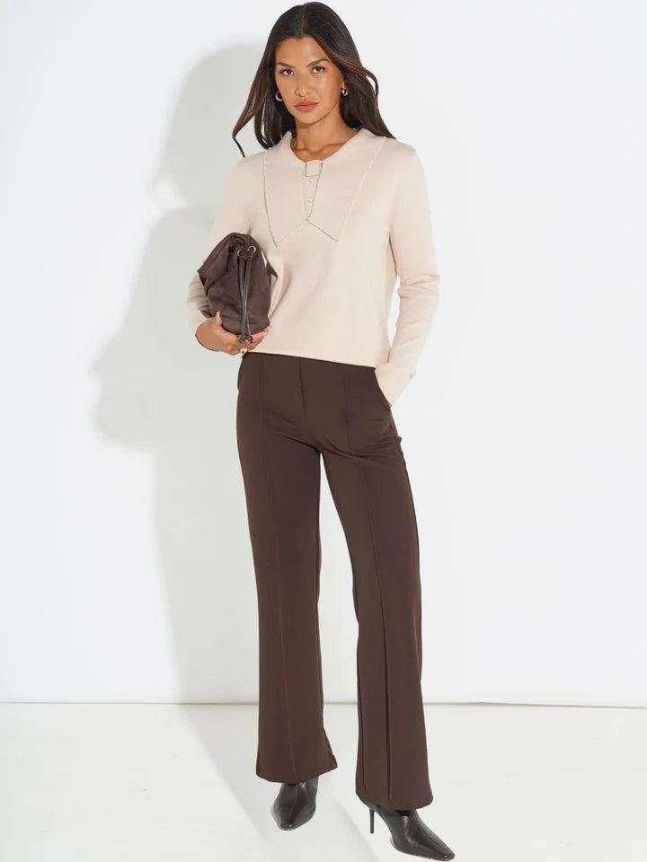 Brown Yale trousers