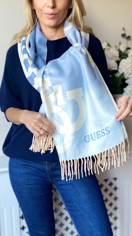 Guess sky blue scarf AW5050VIS30-sky