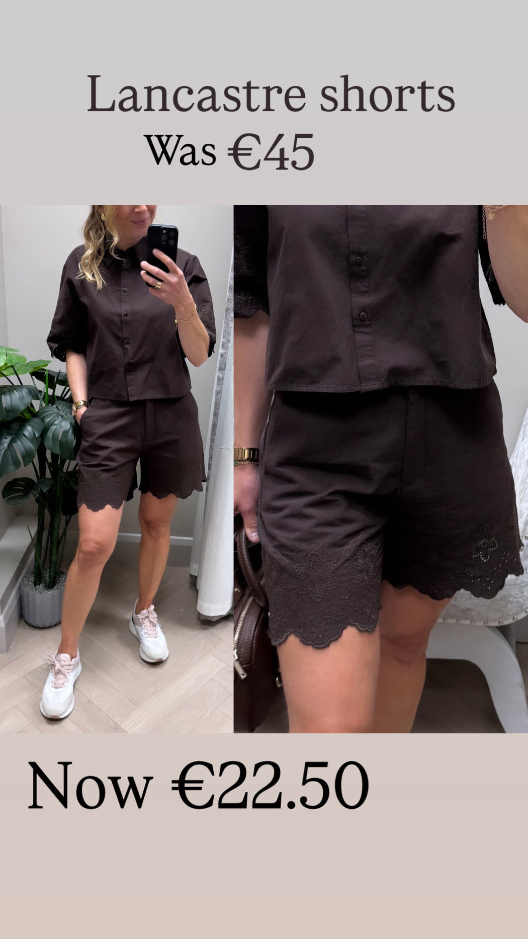 Lencastre brown shorts