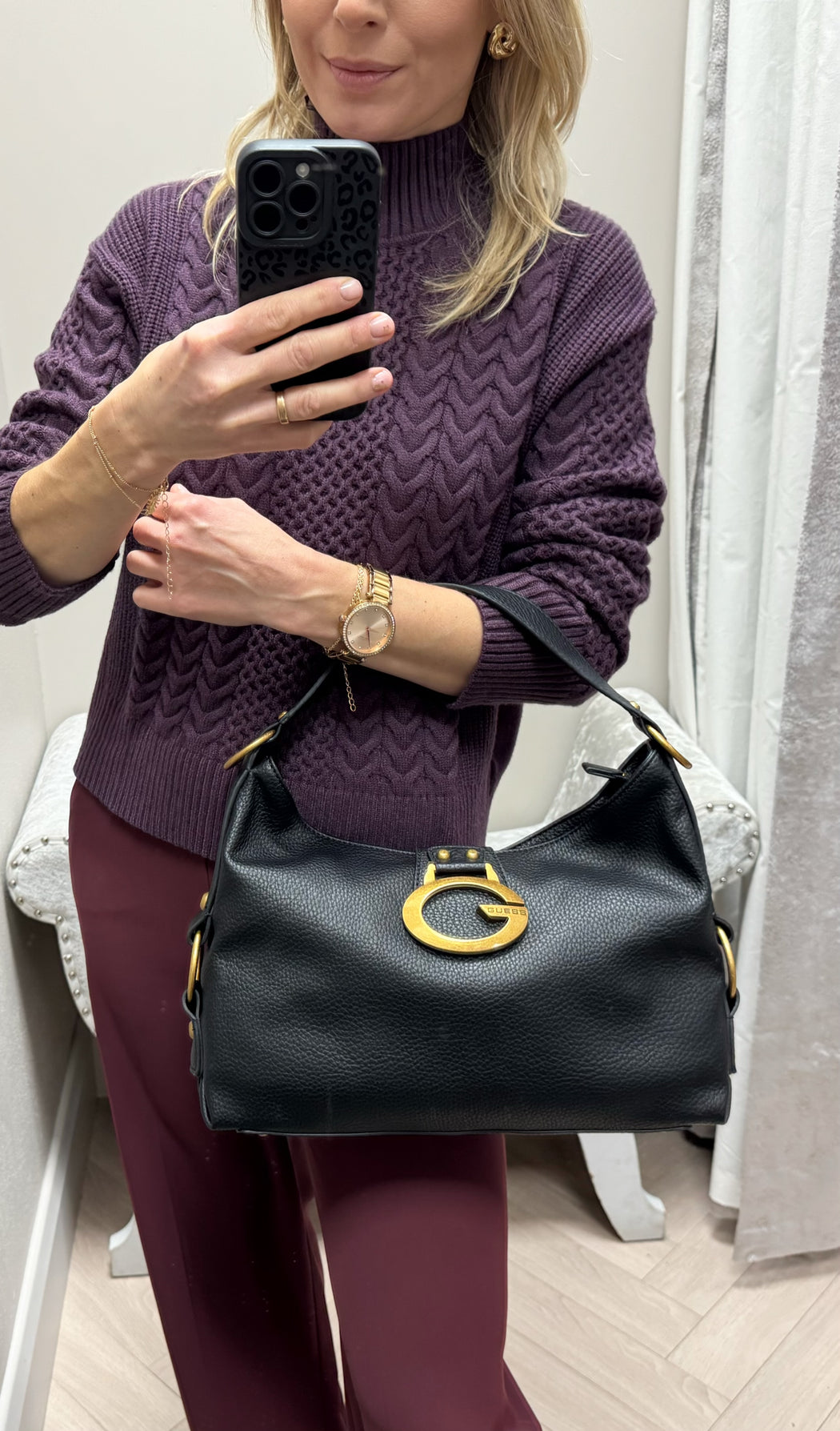 Guess BB930818 BLACK CAMDEN bag