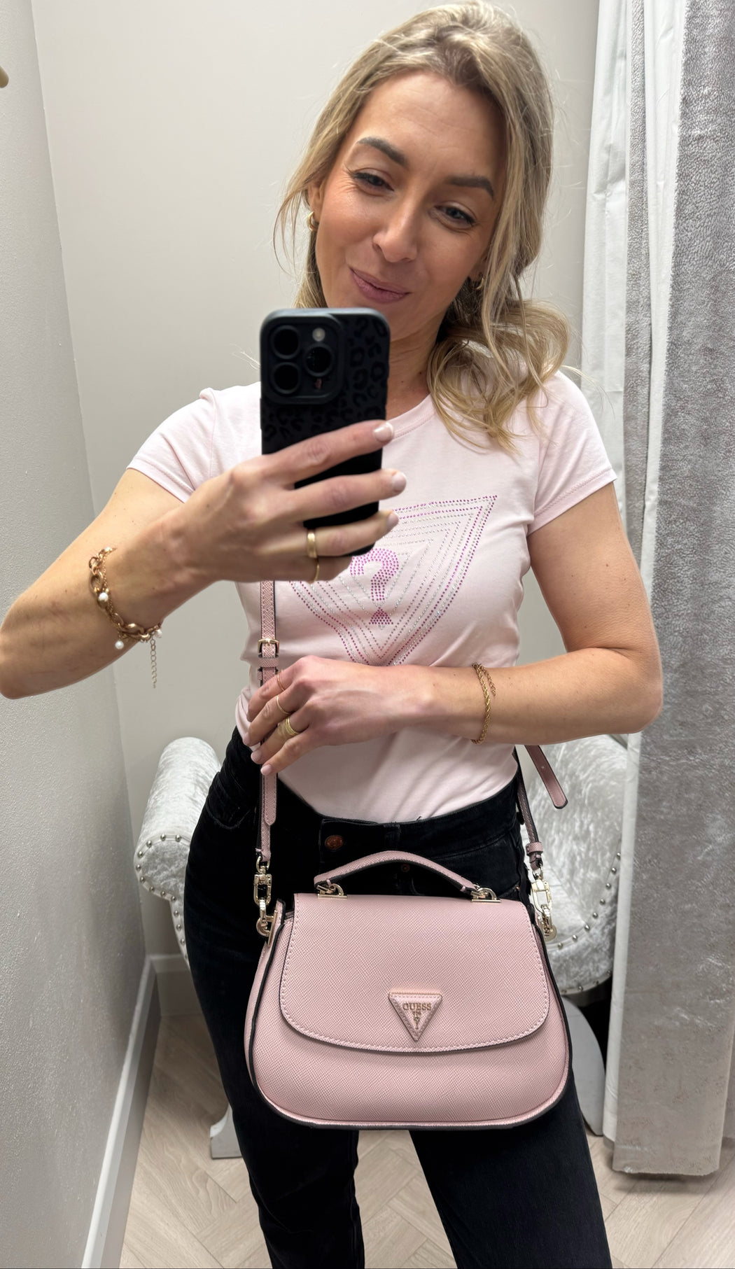 Guess rose eco jazlynn crossbody EZG952320