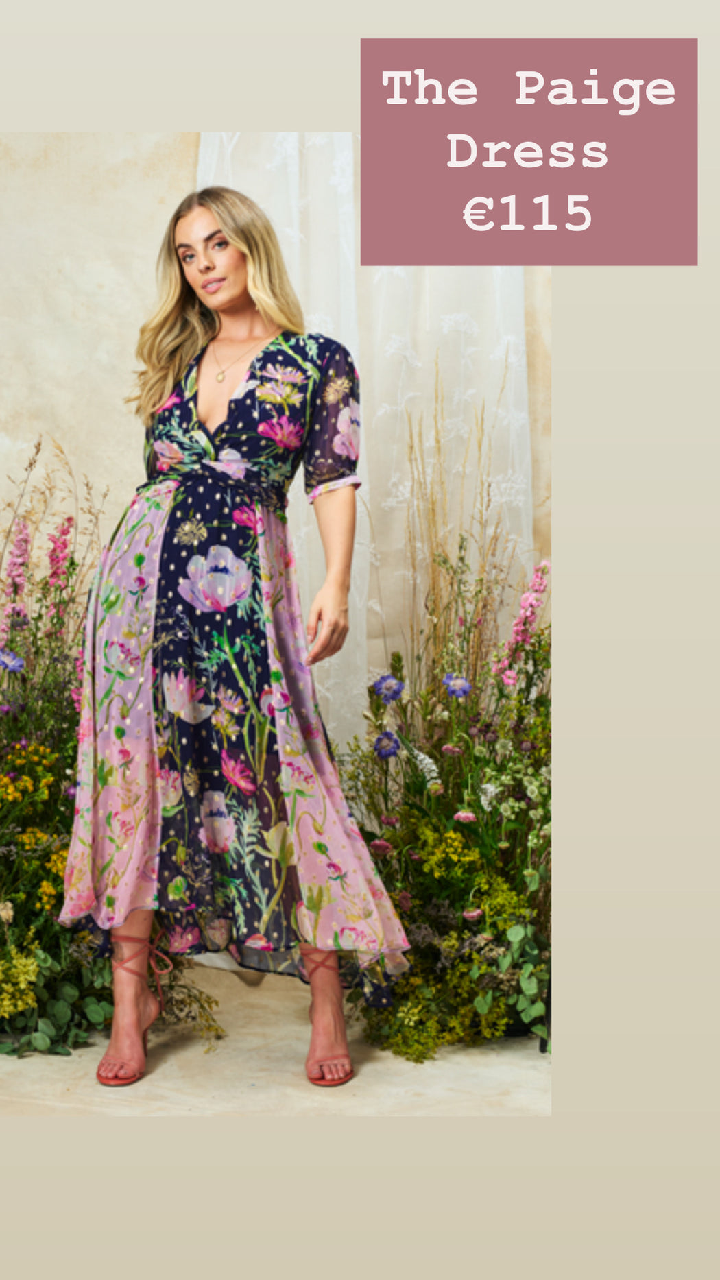 The Paige spot lures twist front  midi