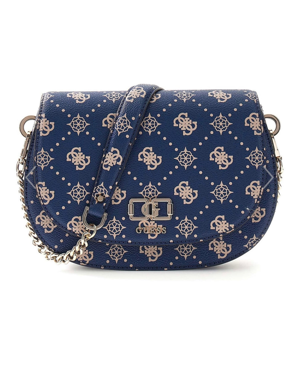 Emelie guess navy logo shoulder / crossbody BG950117