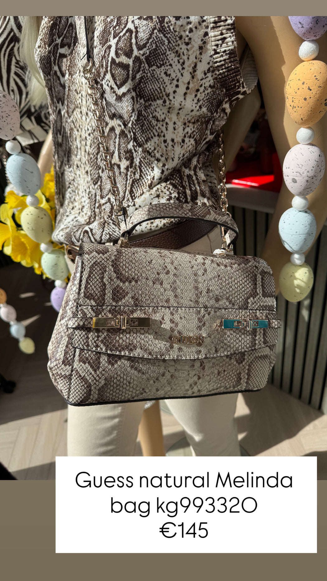 Guess natural Melinda bag kg993320