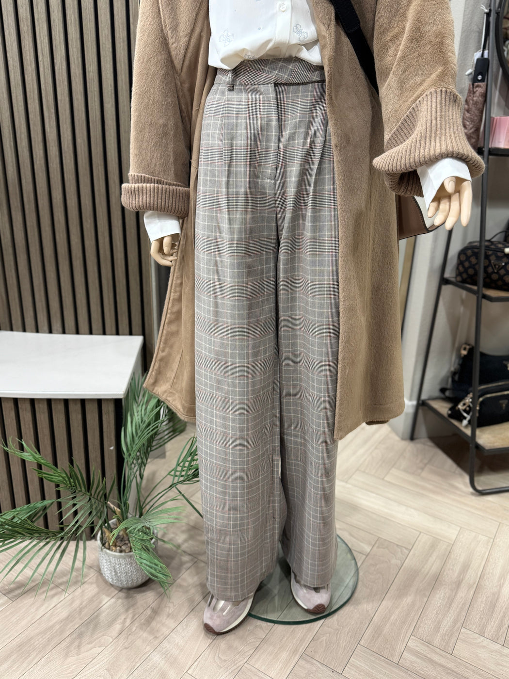 Panny check trousers