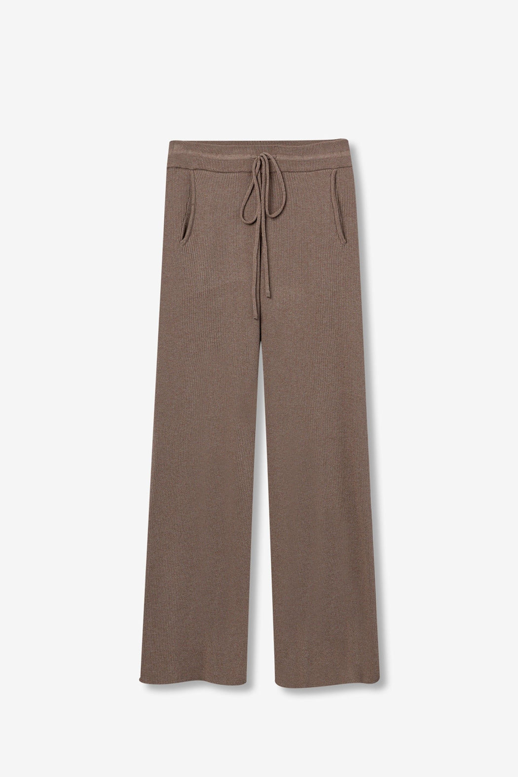 Lady beige trousers
