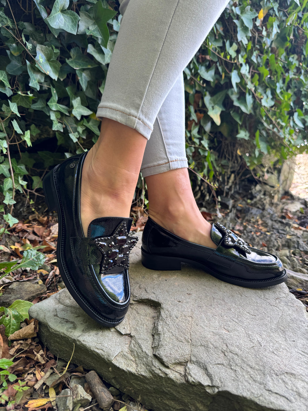 Afyon one ink star loafer