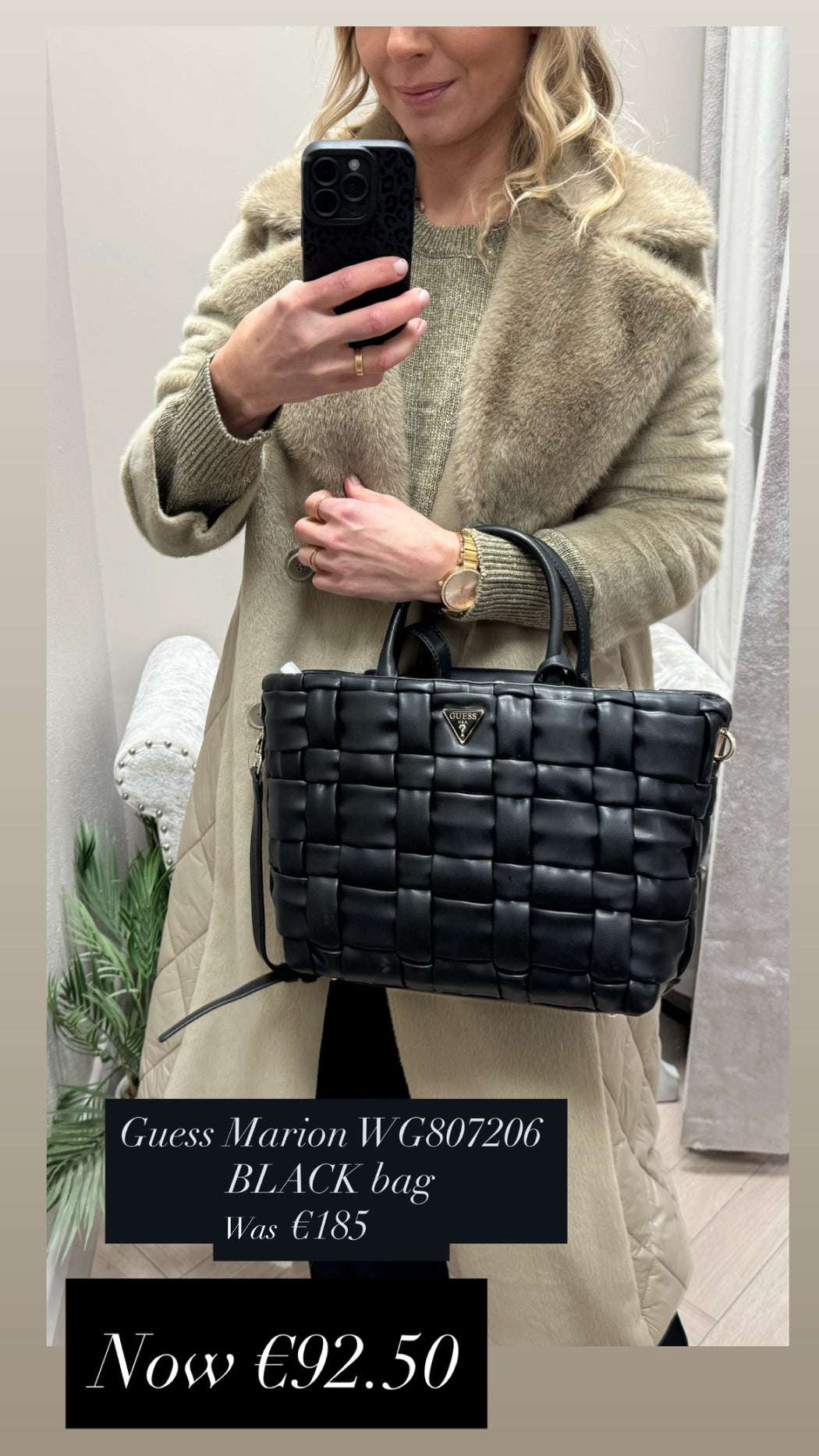 Guess Marion WG807206
BLACK bag