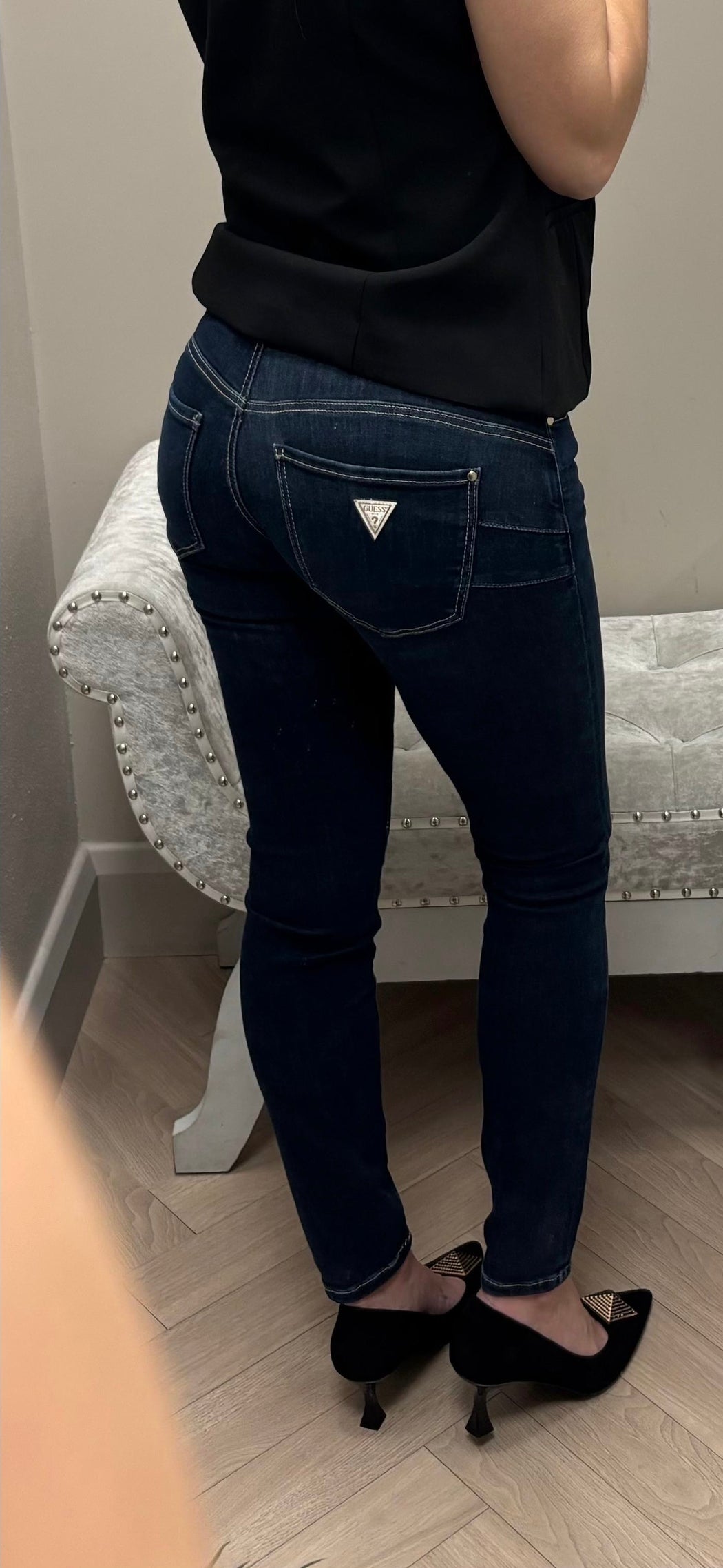 Guess skinny high shape up jeans w5ra34d5py1-twpl