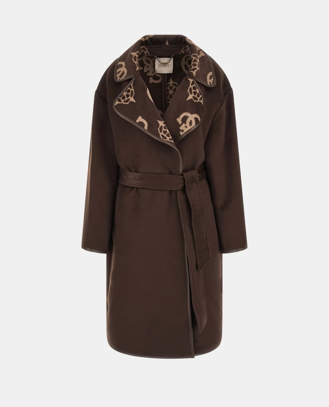 Guess ludovica wool blend wrap jacket