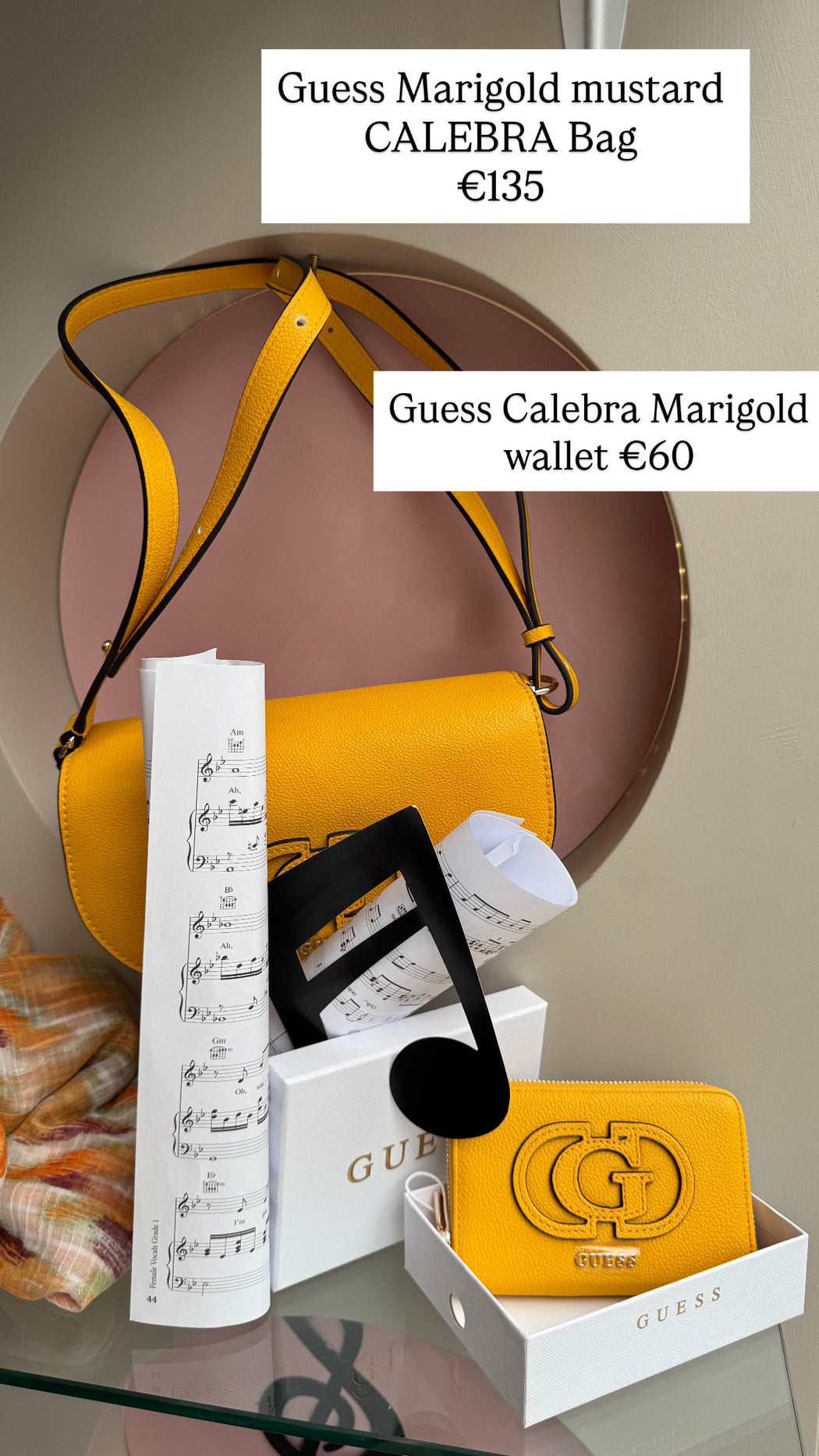 Guess Calebra Marigold wallet BG9536140