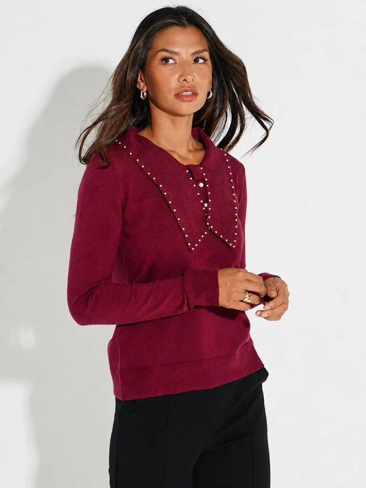 Plum Presley knit top