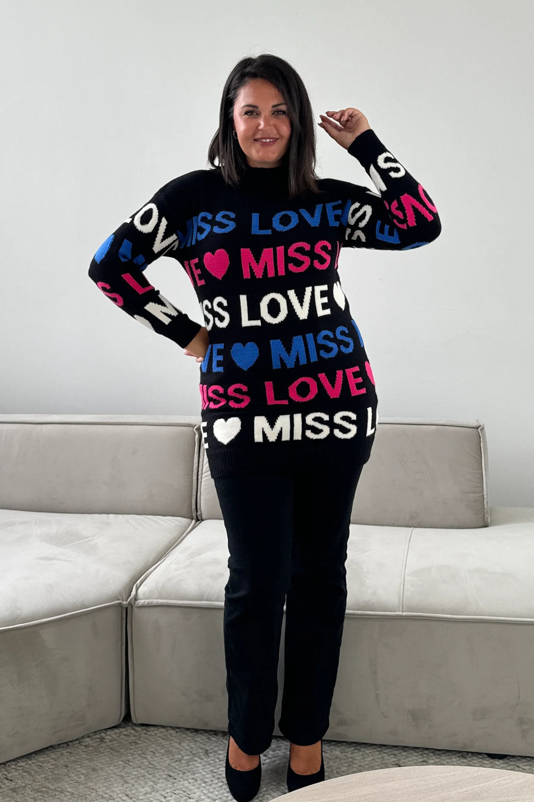 Love Miss Jumper Dress