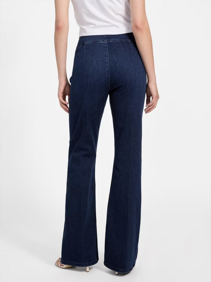 Guess sexy flare denim leggings w5ya0fd5qr0 veur