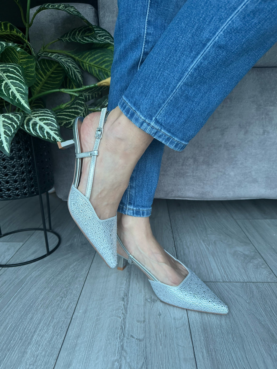 Sofitel silver heels