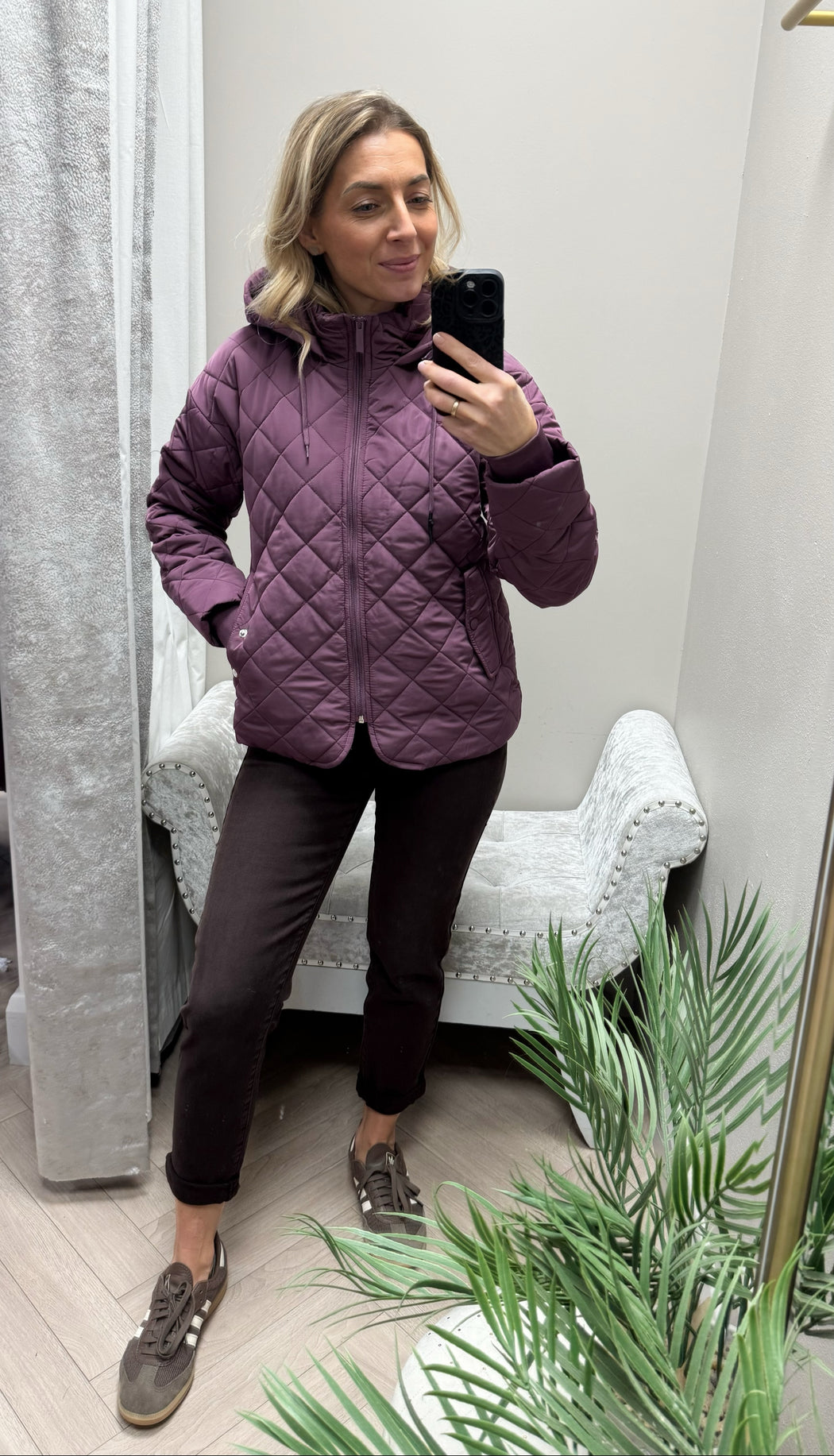 Fia Jacket Plum