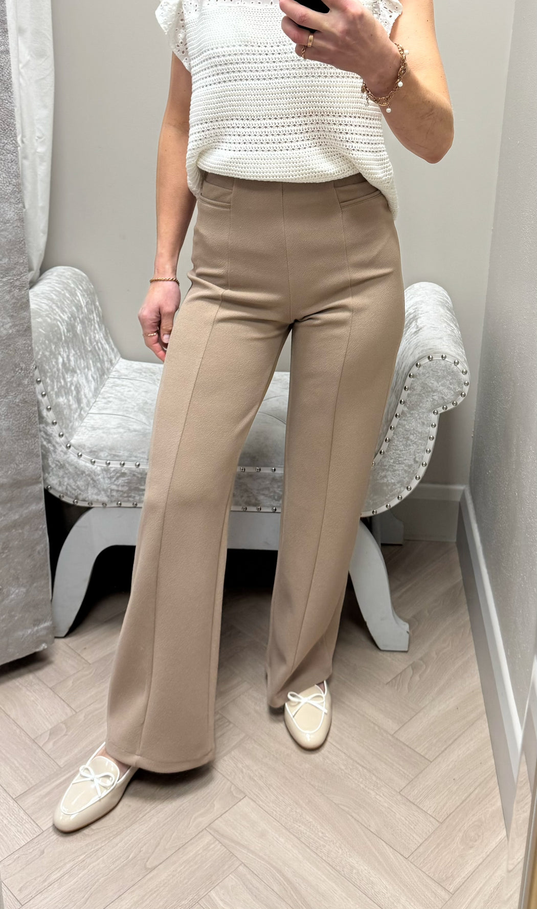 Lulu Tortora  elasticated high waist trousers