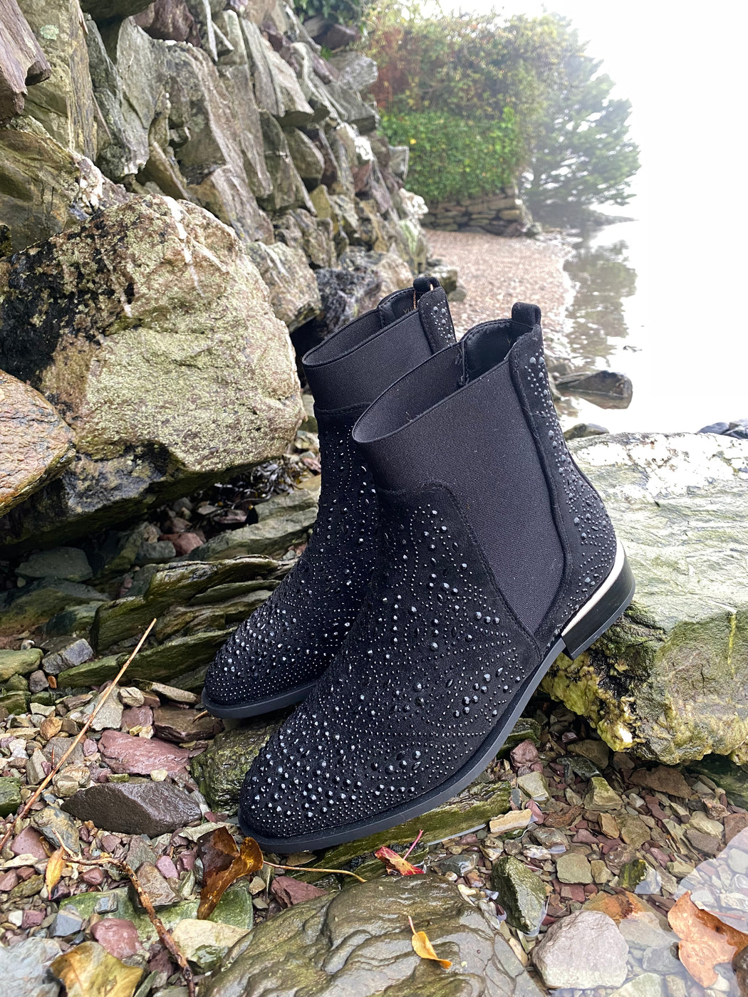 Yuni one ink gems ankle boots