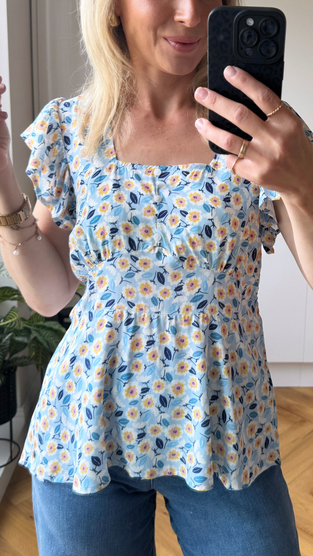 Tamara top blue